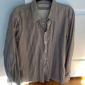 Striped Men's Casual Shirt